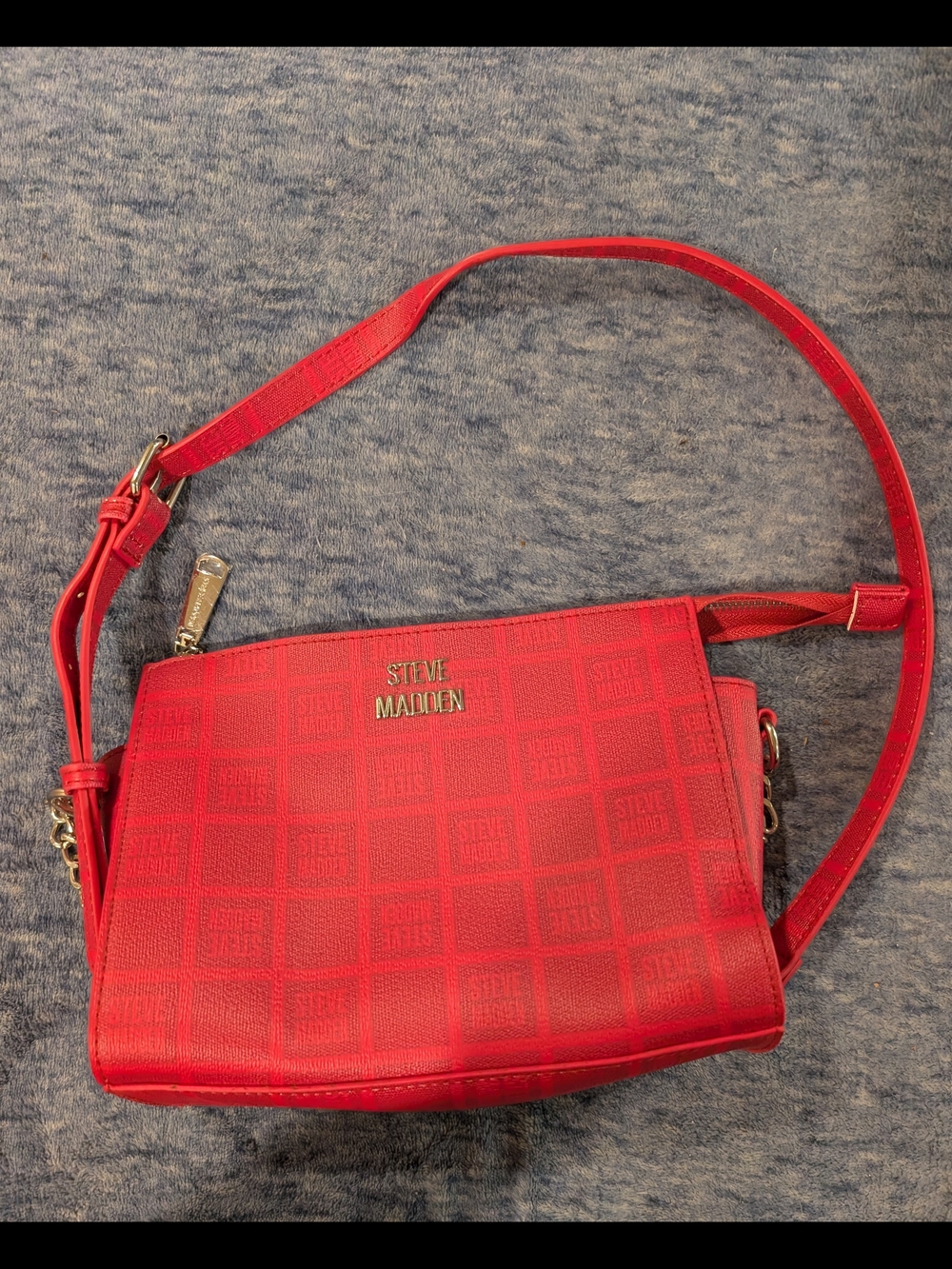 NWOT Steve Madden Red Crossbody Bag